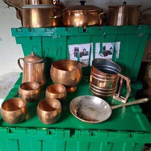 Vintage Coper dishes